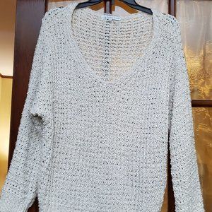 Womens Oversized Cable Sweater